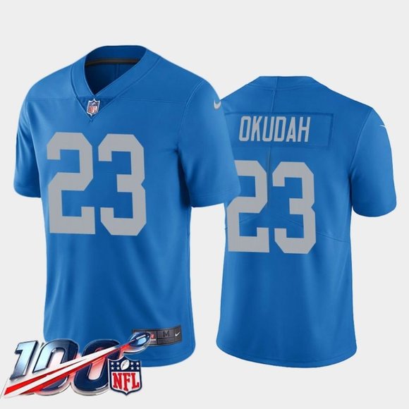 jeff okudah lions jersey